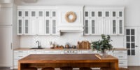 Gorgeous clean modern kitchen