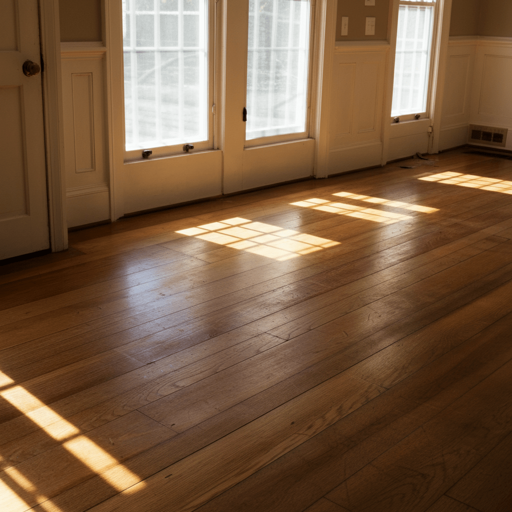 clean hardwood floors