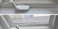 window frame deep cleaned by Tidy Bird Cleaning