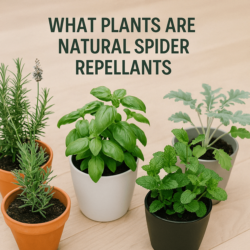 Plants that Repell Spiders - tidybirdcleaning