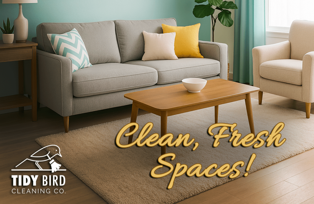 Book house cleaning in Burlington - tidybirdcleaning