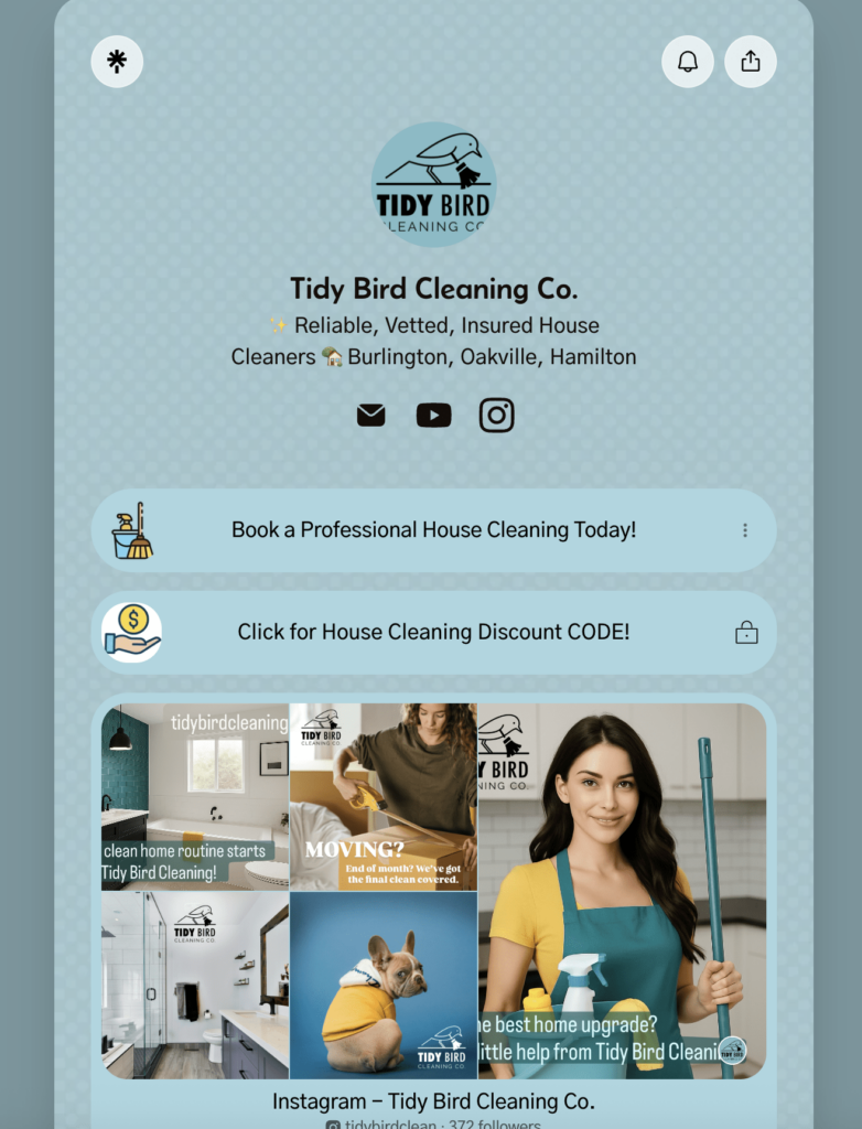 Searching for “a house cleaner near me”? Tidy Bird Cleaning makes it easy to connect! Our vetted, insured cleaners offer reliable home cleaning in Burlington, Oakville, Hamilton, and Milton.