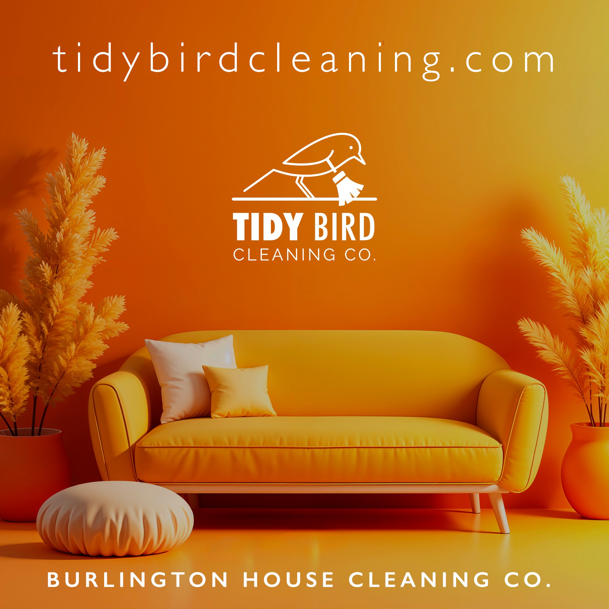 Professional house cleaning in Burlington ON. Tidy Bird Cleaning offers vetted and insured cleaners, recurring cleaning services, and move-in/move-out cleaning across Burlington, Oakville, Hamilton, and Milton.